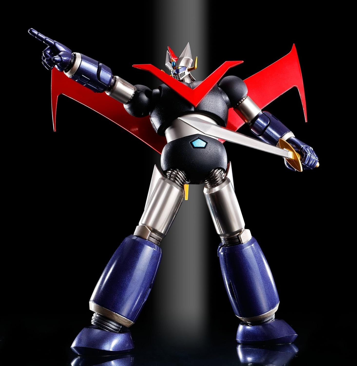 TAMASHII NATIONS スーパーロボット超合金 グレートマジンガー~鉄(くろがね)仕上げ~ 約140mm ABS&PVC&ダイキャスト製 塗装済み可動フィギュア
