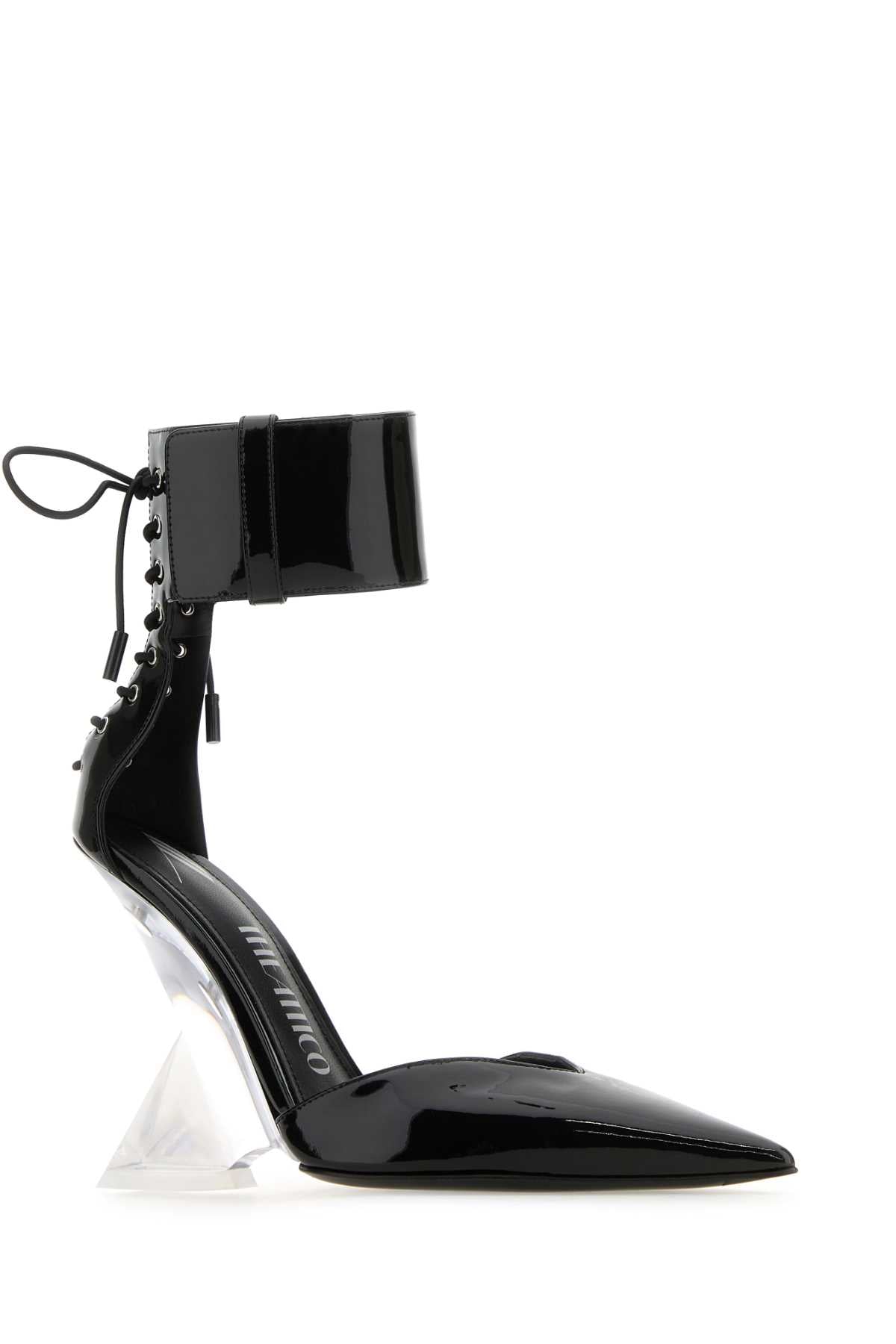 The Atticoブラックレザーモーガンポンプ - Image 3