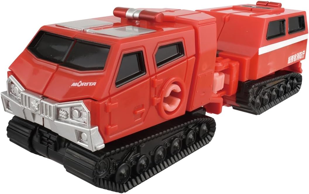 タカラトミー(TAKARA TOMY) トミカ ジョブレイバー TJBDX ハイパーレスキューブレイバー レッドサラマンダー＆スーパーアンビュランス DXセット ミニカー おもちゃ 3歳以上