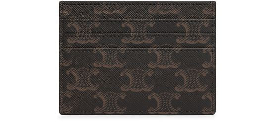 CELINE Triomphe card holder in Triomphe canvas - Image 3