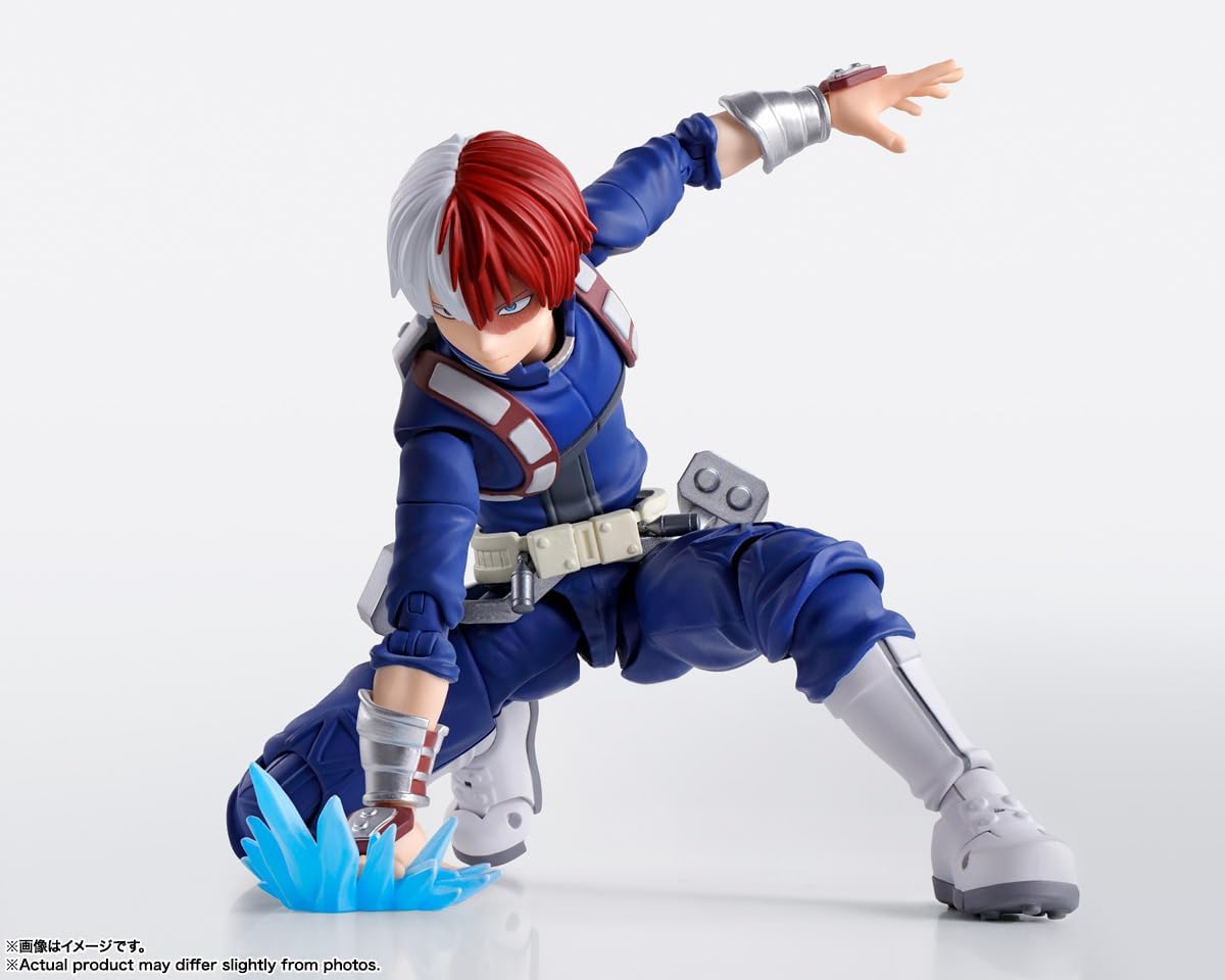 TAMASHII NATIONS S.H. Figuarts My Hero Academia Shoto Todoro, Approx. 5.9 inches (150 mm), PVC & ABS, Pre-painted Action Figure