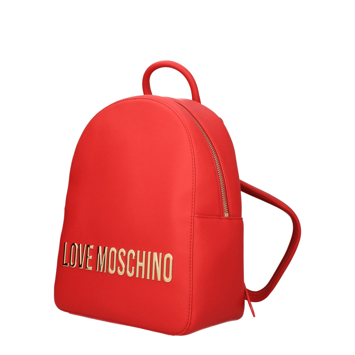 Moschino モスキーノのバックパックとベビーバッグエコ女性ポリウレタンレッド/口紅が大好き - Image 3