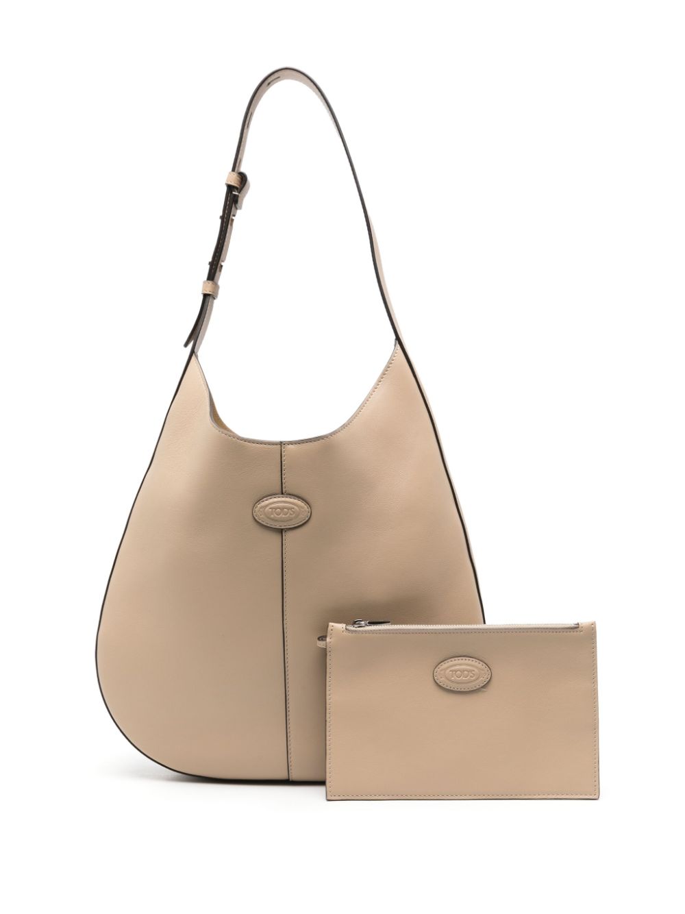 Tods トッド 'S ディバッグ小さな革のホーボーバッグ - Image 3