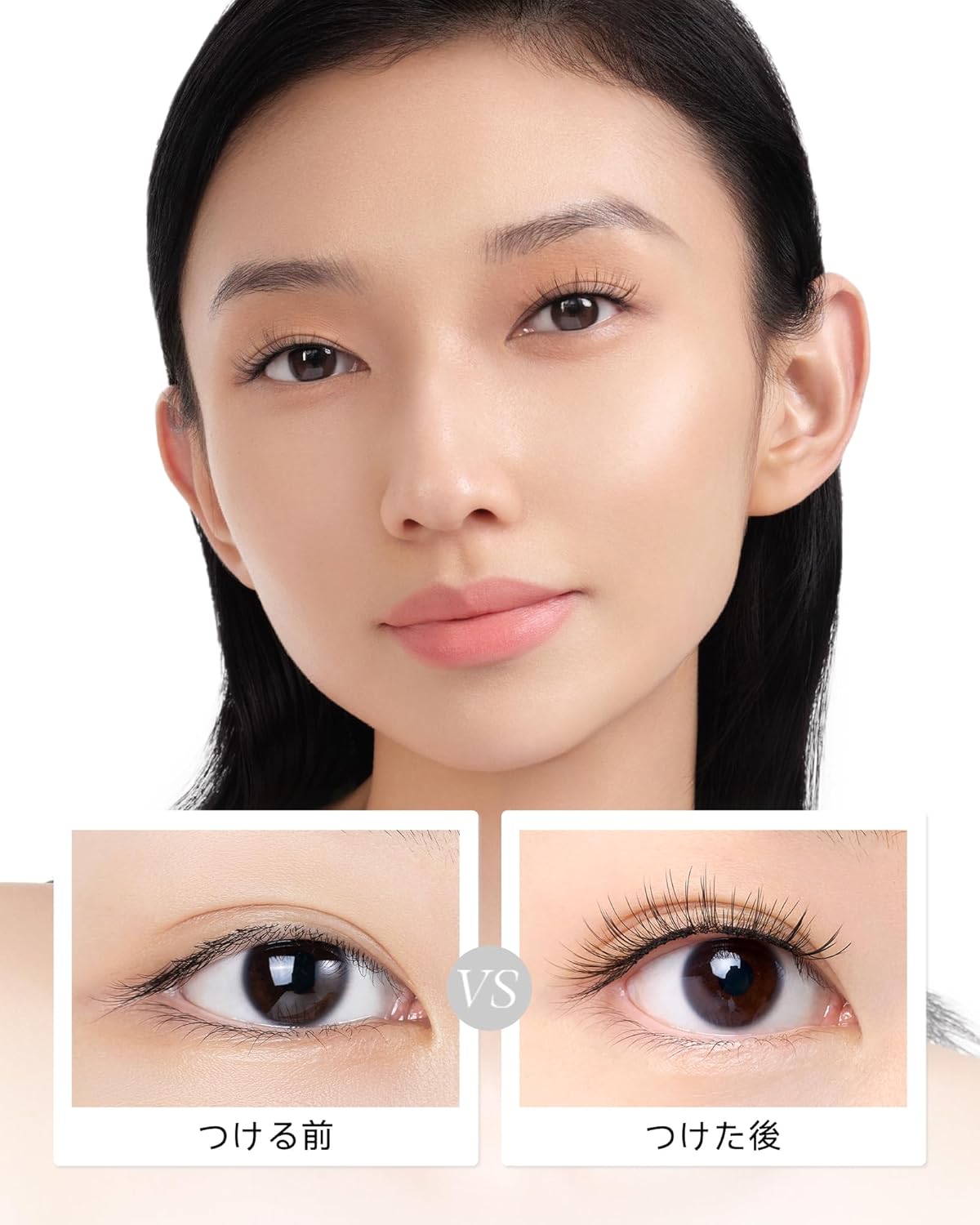 WOSADO Magnetic False Eyelashes, No.1 Natural Black 2.0, Magnetic False Eyelashes, No Glue Required, Fluffy, No Makeup Feel, Reusable, Suitable for Thin Makeup