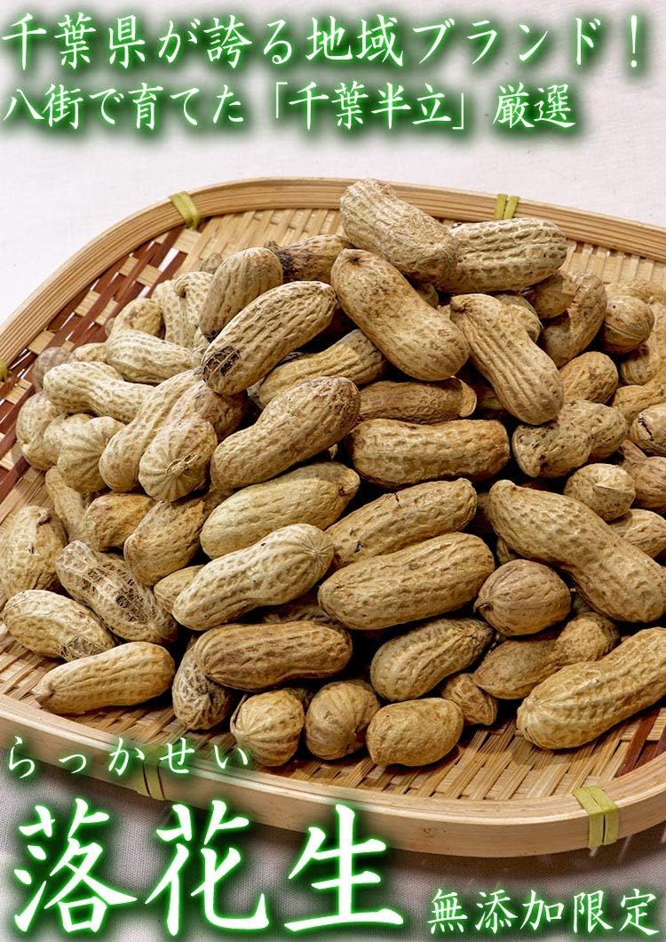 Authentic Yachachi Karatsuki Peanuts from Chiba, Made in Chiba, 5.3 oz (150 g)