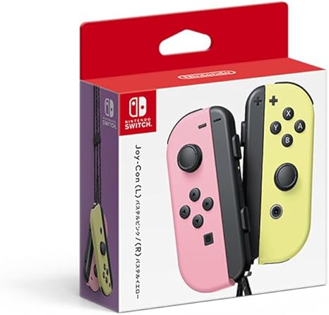 【任天堂純正品】Joy-Con(L) パステルピンク/(R) パステルイエロー
