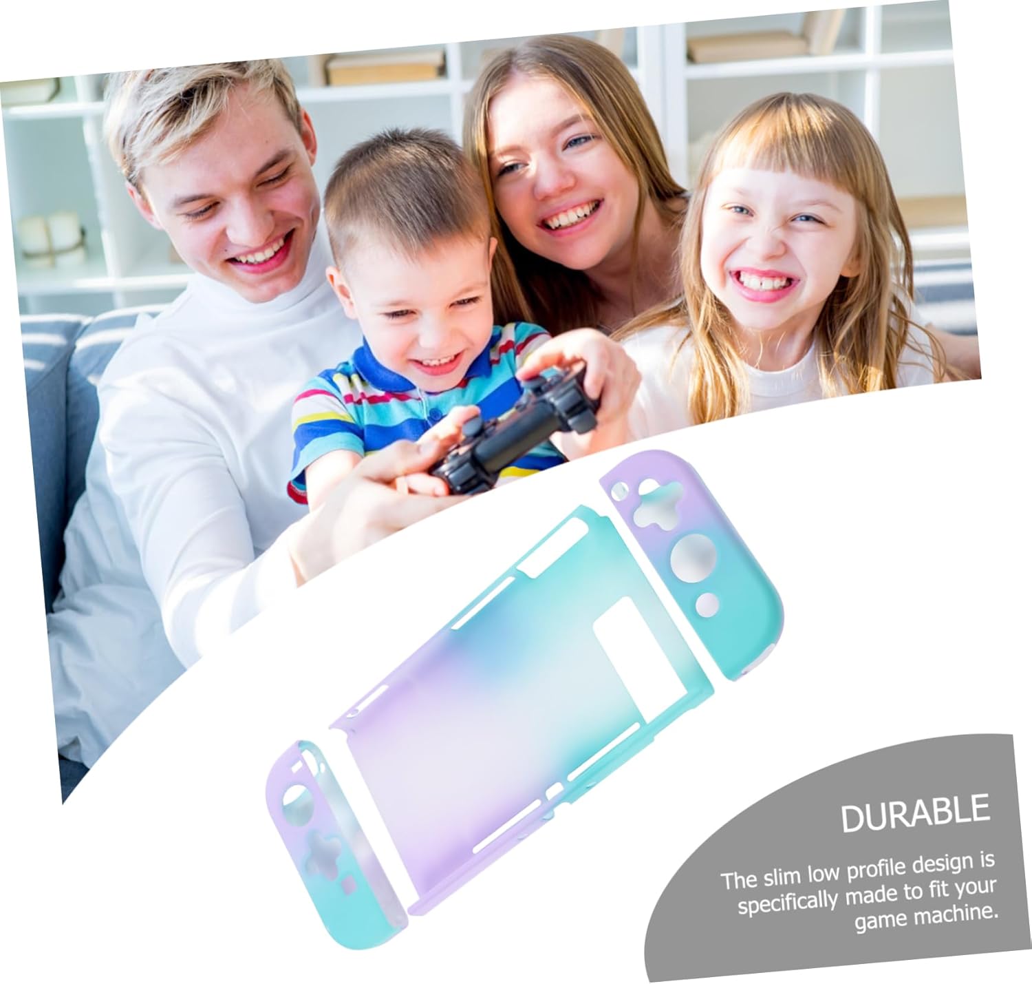 Ipetboom Switch Case Switch Case Switchlite Case Game Stand Game Console Protector Game Console Case Plastic Game Console Cover PC Green