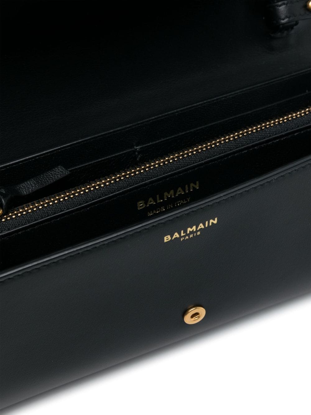 チェーン上のBalmain B Buzz Leather Wallet - Image 3