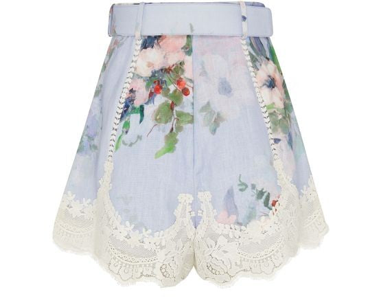 ZIMMERMANN Everley レーストリム タックショートパンツ - Image 3