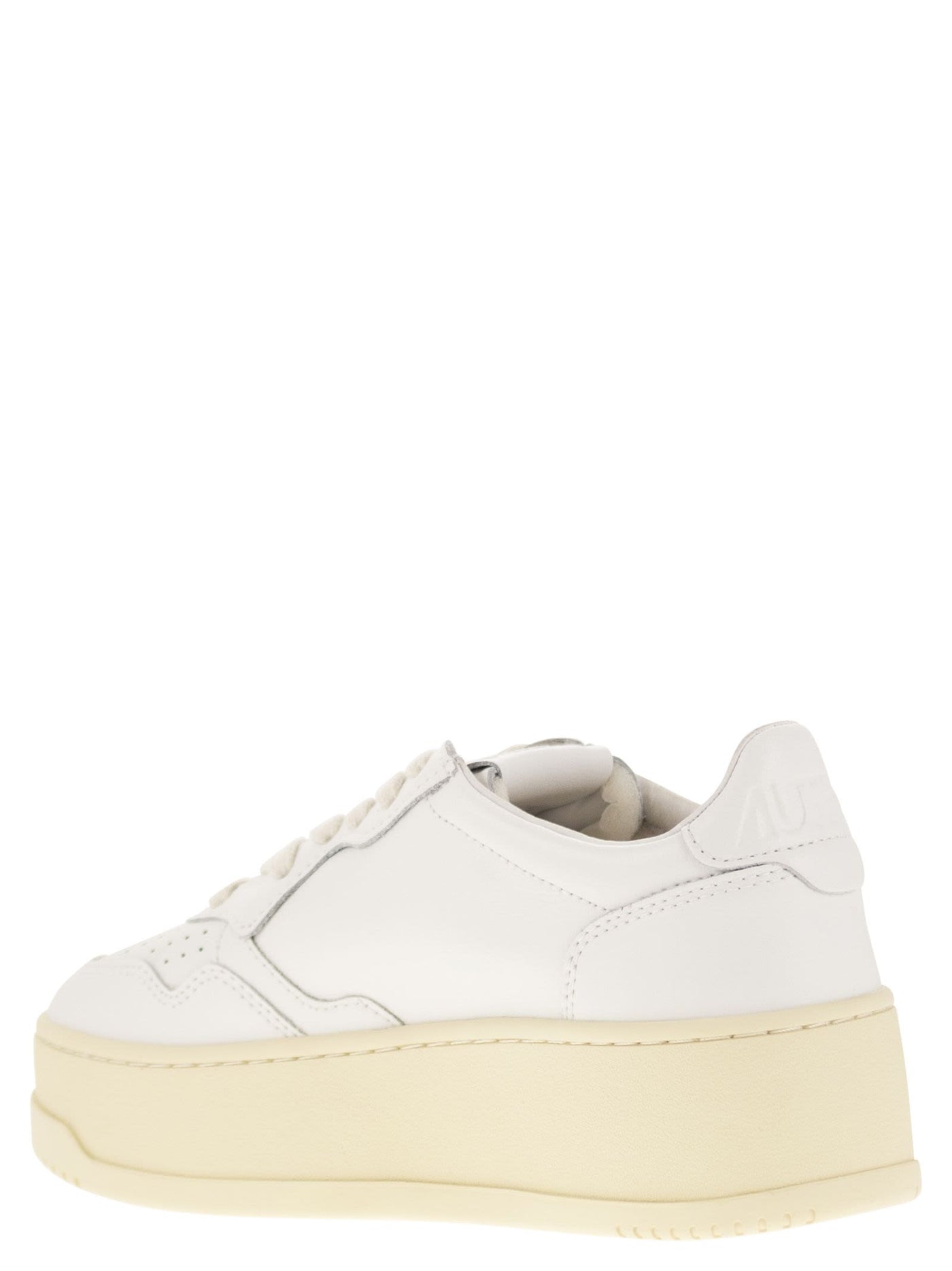 Autry Medalist Platform Leather Trainers - Image 3