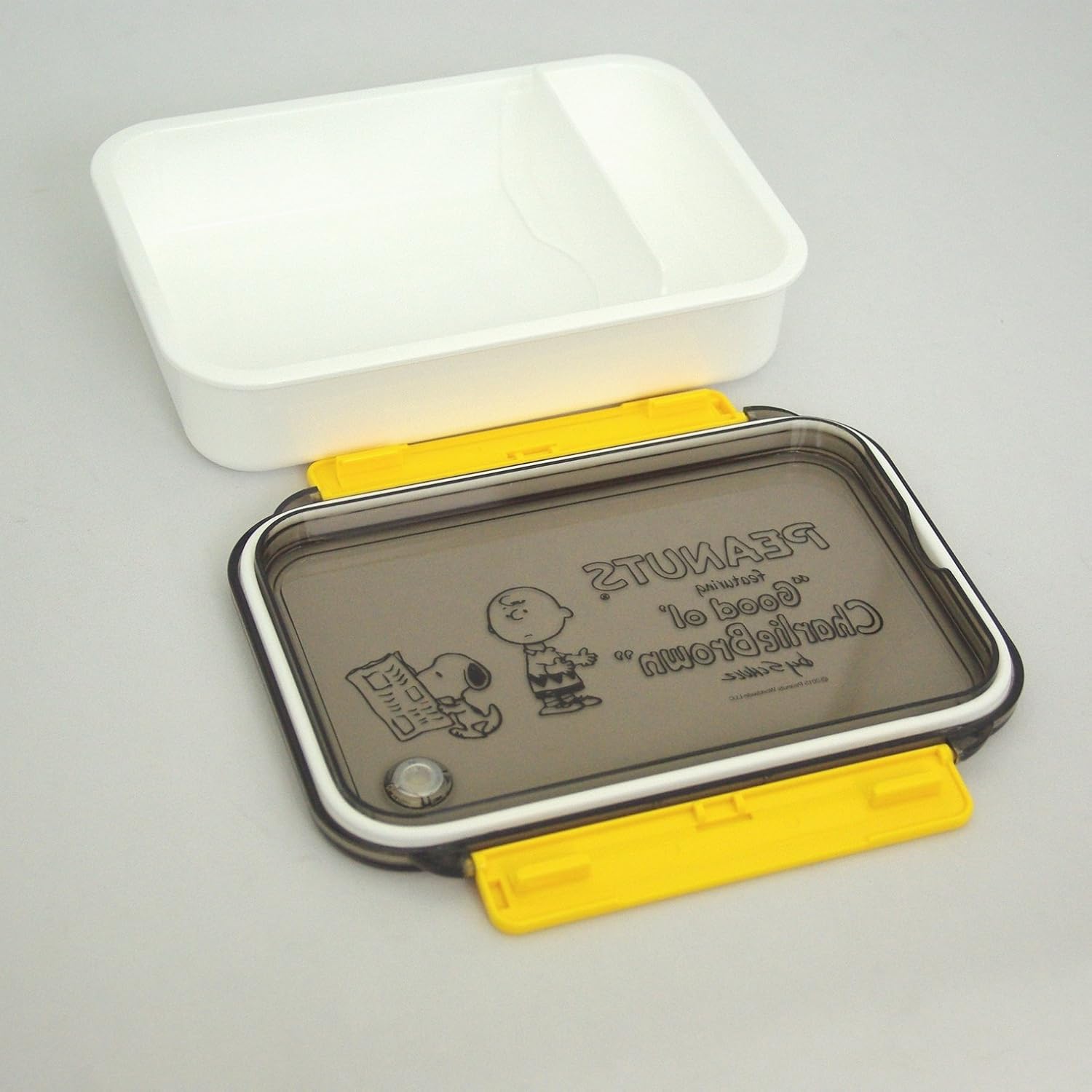 OSK PCL-3 Snoopy Peanuts Lunch Box with Divider, 22.0 fl oz (650 ml), Dishwasher Safe, Microwave Safe, Lock, Gasket, Stylish, Cute, Unisex, Kids, Elementary School Students, Adults