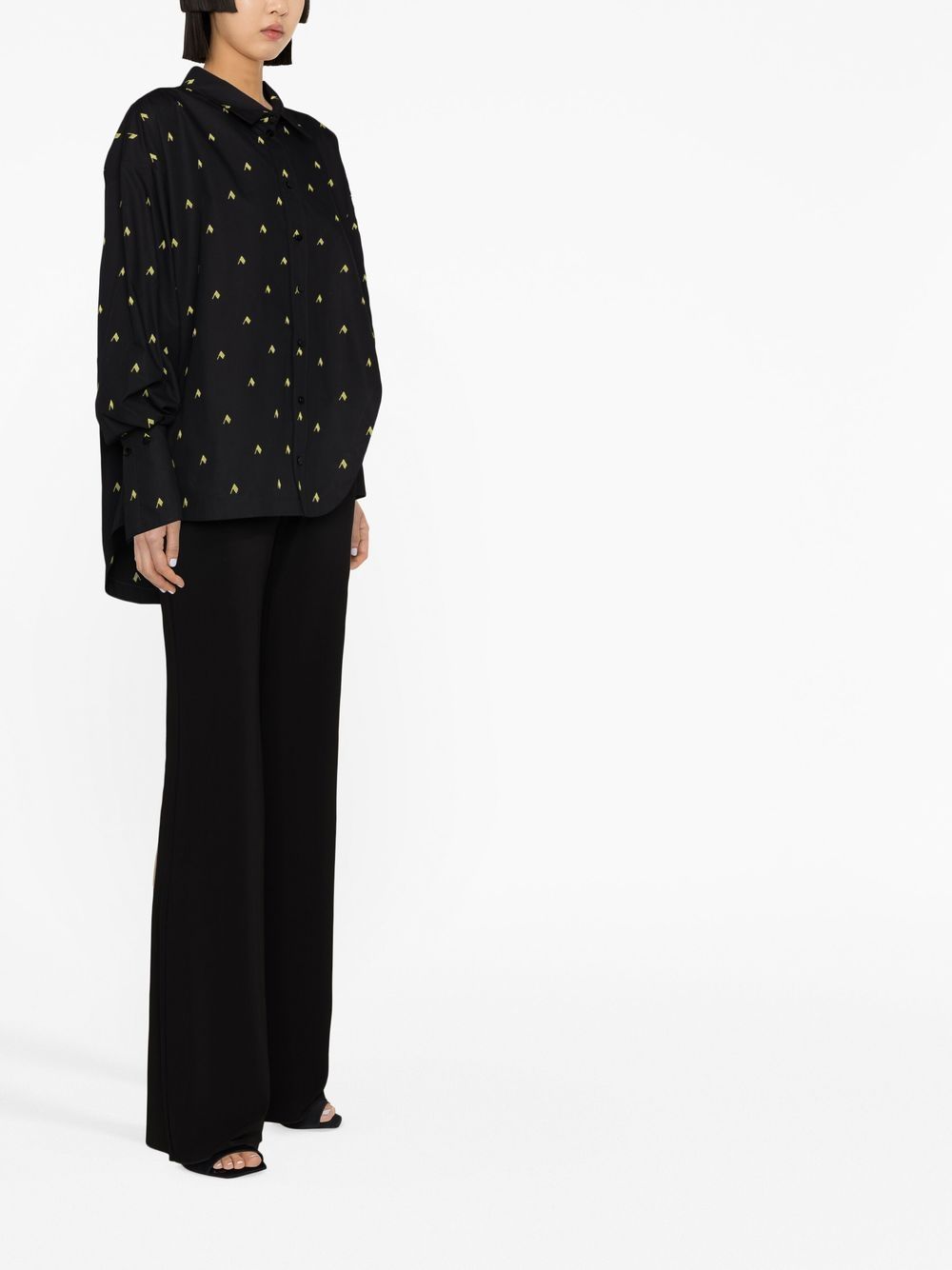 The Attico全オーバープリントシャツ - Image 3