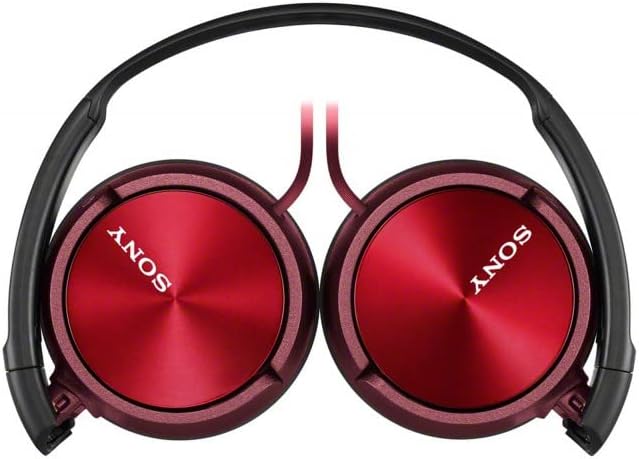 Sony Headphones MDR-ZX310: Closed-type Foldable Red MDR-ZX310 R