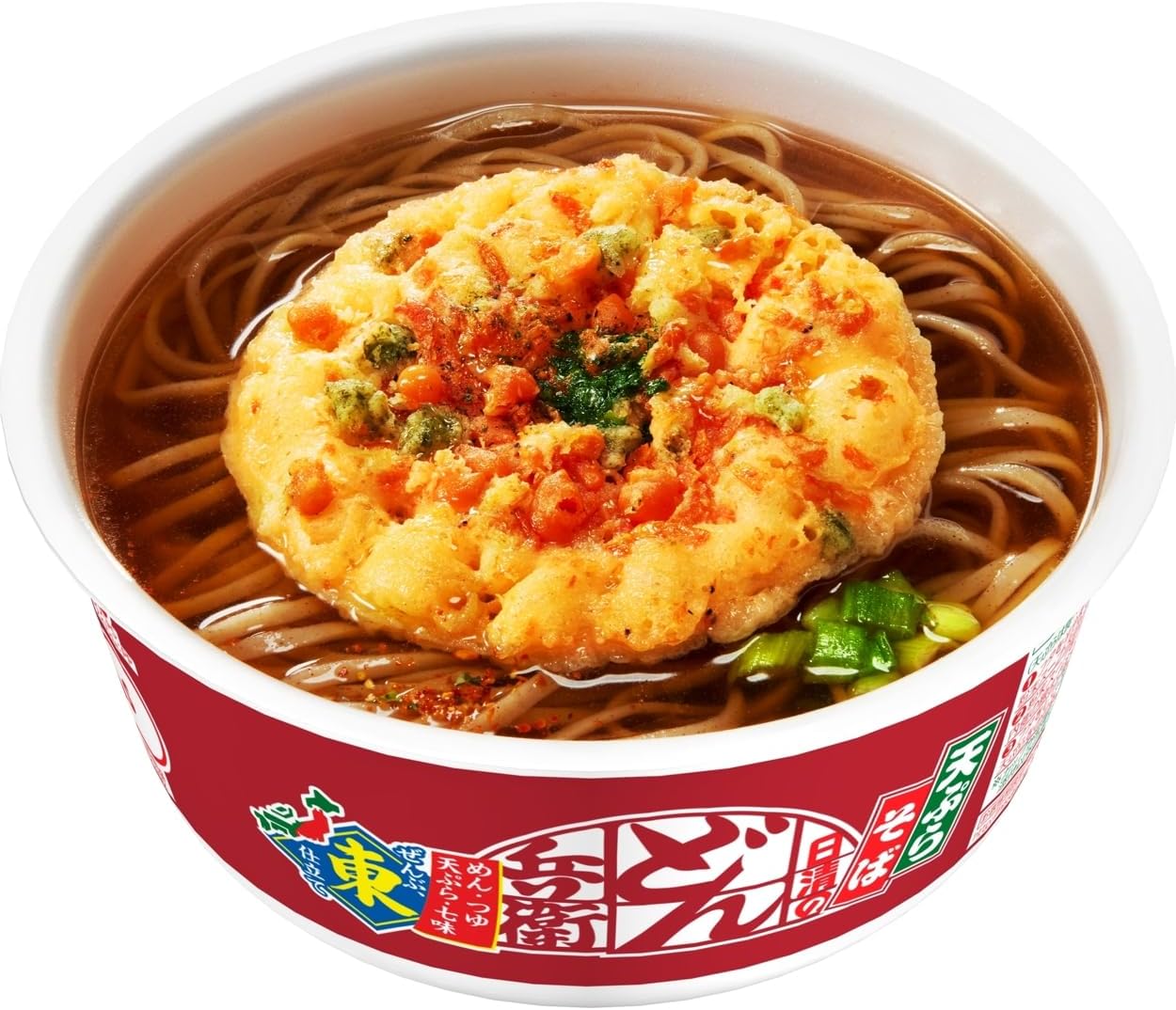 Donbei Tempura Soba (East) Nissin Foods Cup Noodles 100g×12 pieces