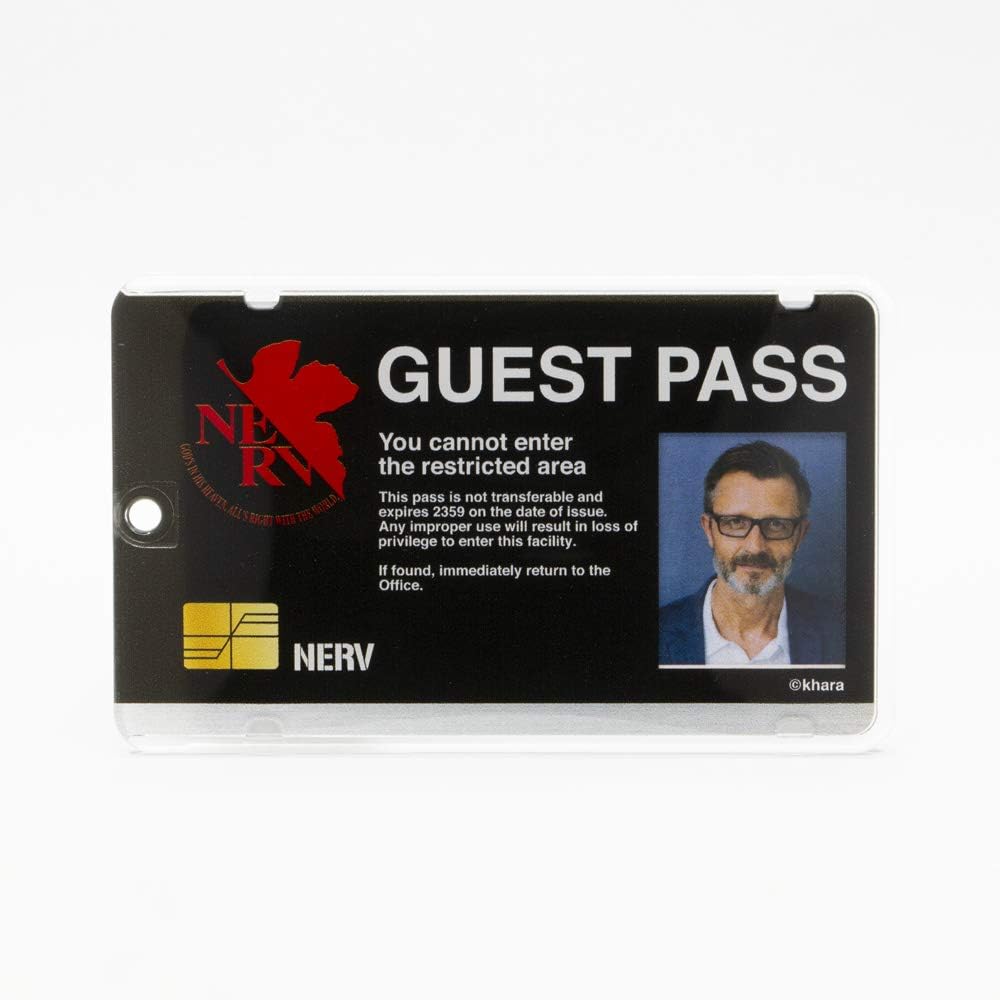 EVANGELION Narikiri Acrylic Pass Case NERV (type A)