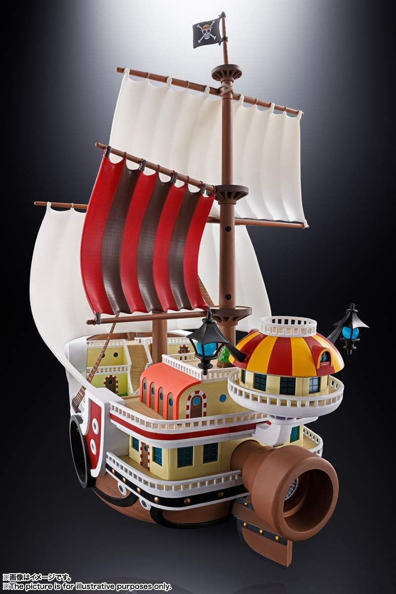 Chogokin One Piece Thousand Sunny ABS/PVC/Die-Cast Painted Action Figure, Approx. 15.0 inches (380 mm)