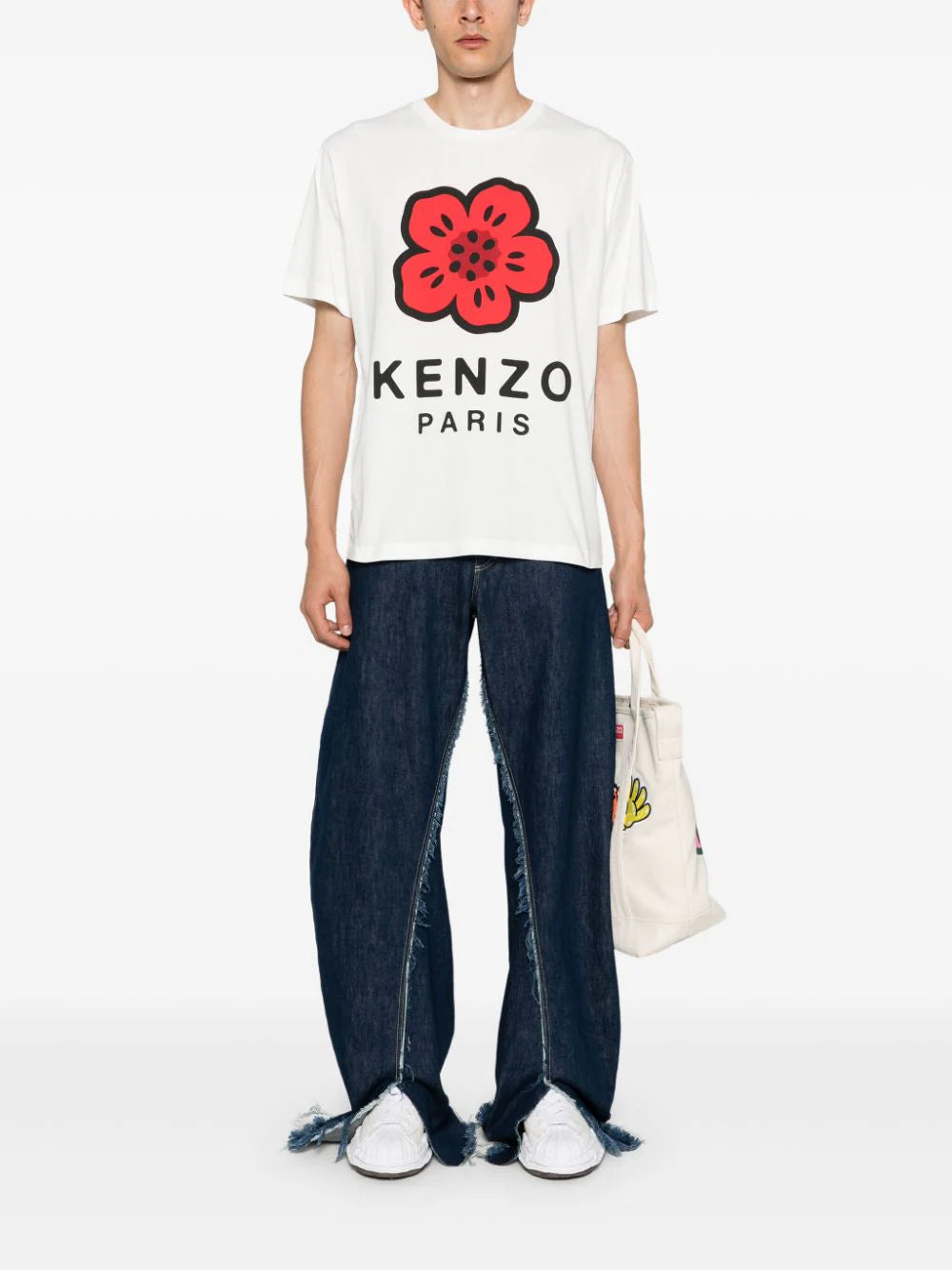 Kenzo ケンツォボークフラワーTシャツ - Image 3