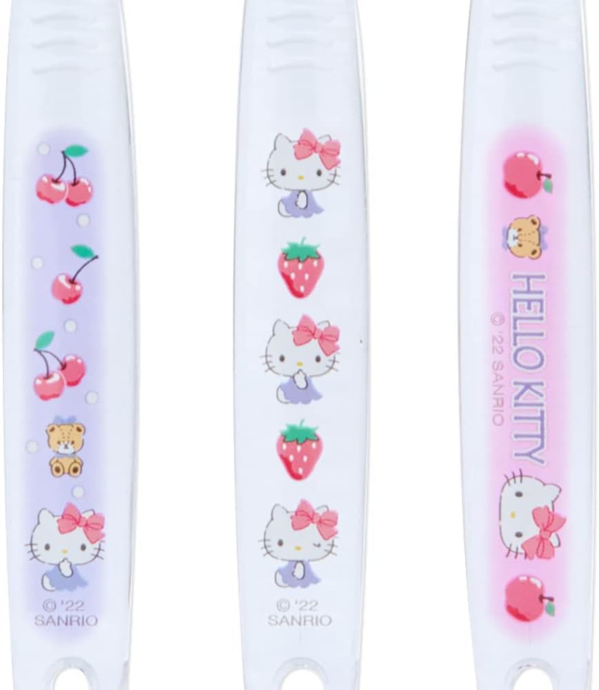 Sanrio 298816 Hello Kitty Toothbrush Set of 3