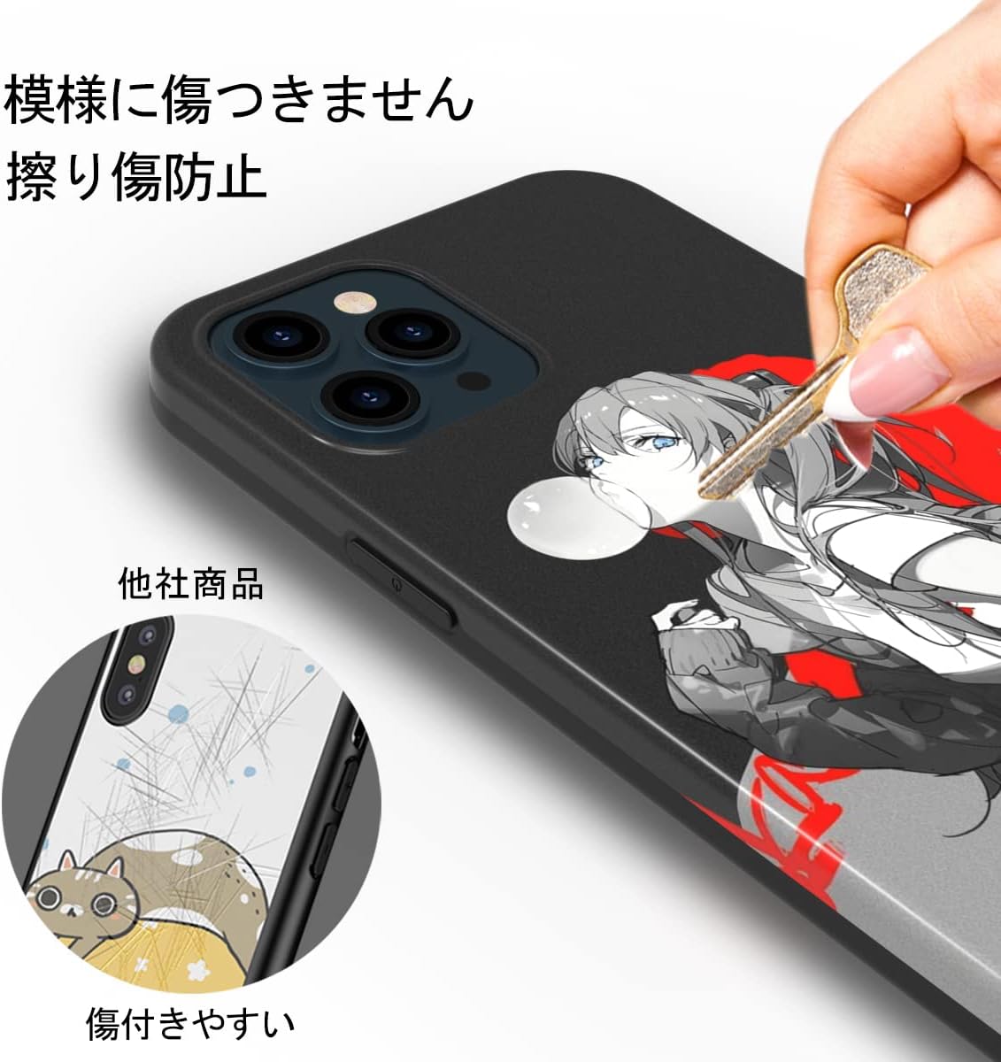 THE DREAMY LIFT iPhone 12/12 pro case anime cartoon eva Asuka cute cool beautiful moe popular goods smartphone case (iphone 12/12 pro (6.1 inch)
