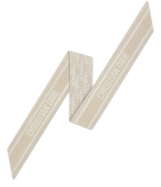 Dior Oblique Natte Mitzah Scarf - Image 3