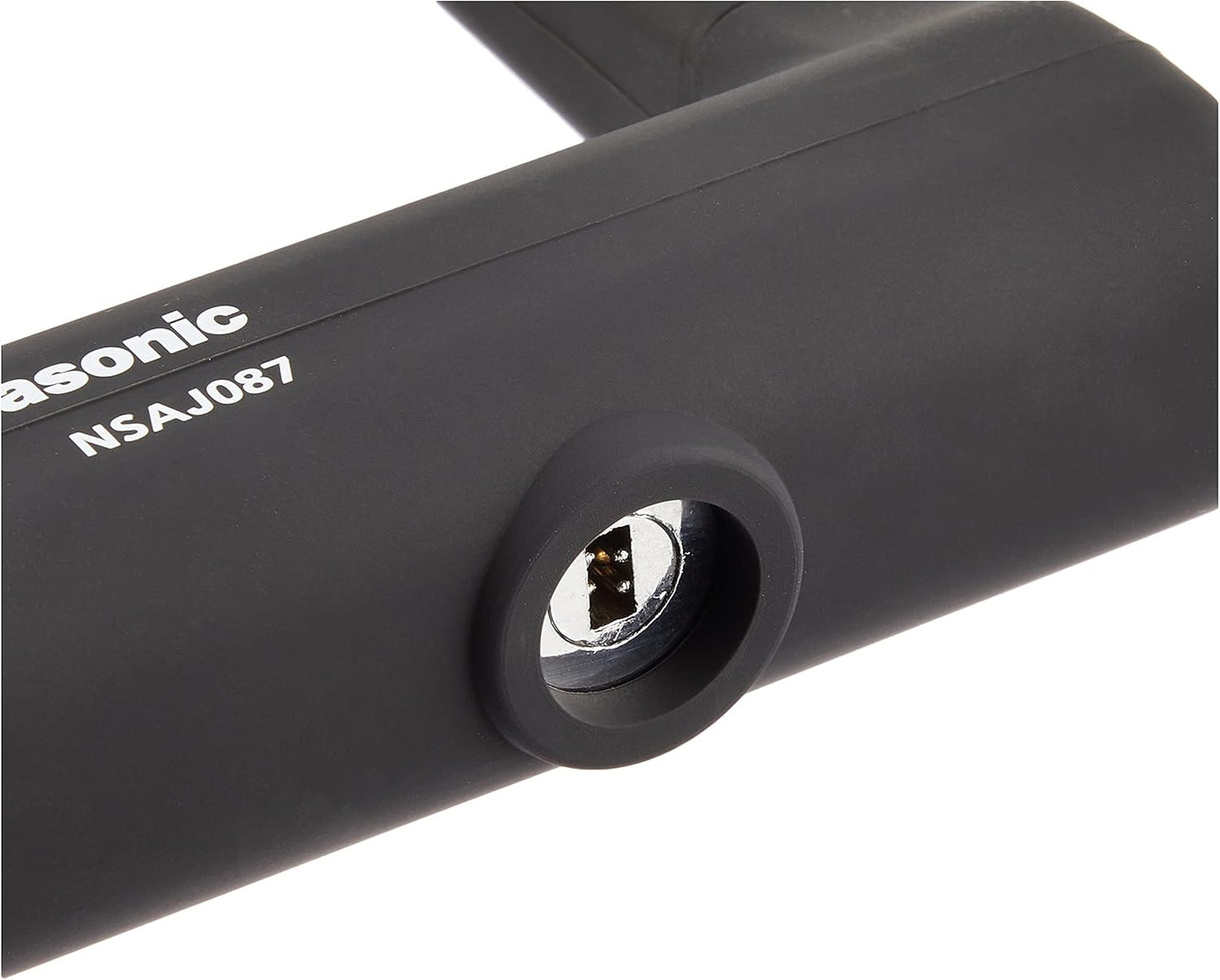 Panasonic Mini U-Lock, Silicone Cover, Double Dimple Key, Bicycle, Pink/Black, 78mm x 60mm, NSAJ087, Single/U-Lock Set
