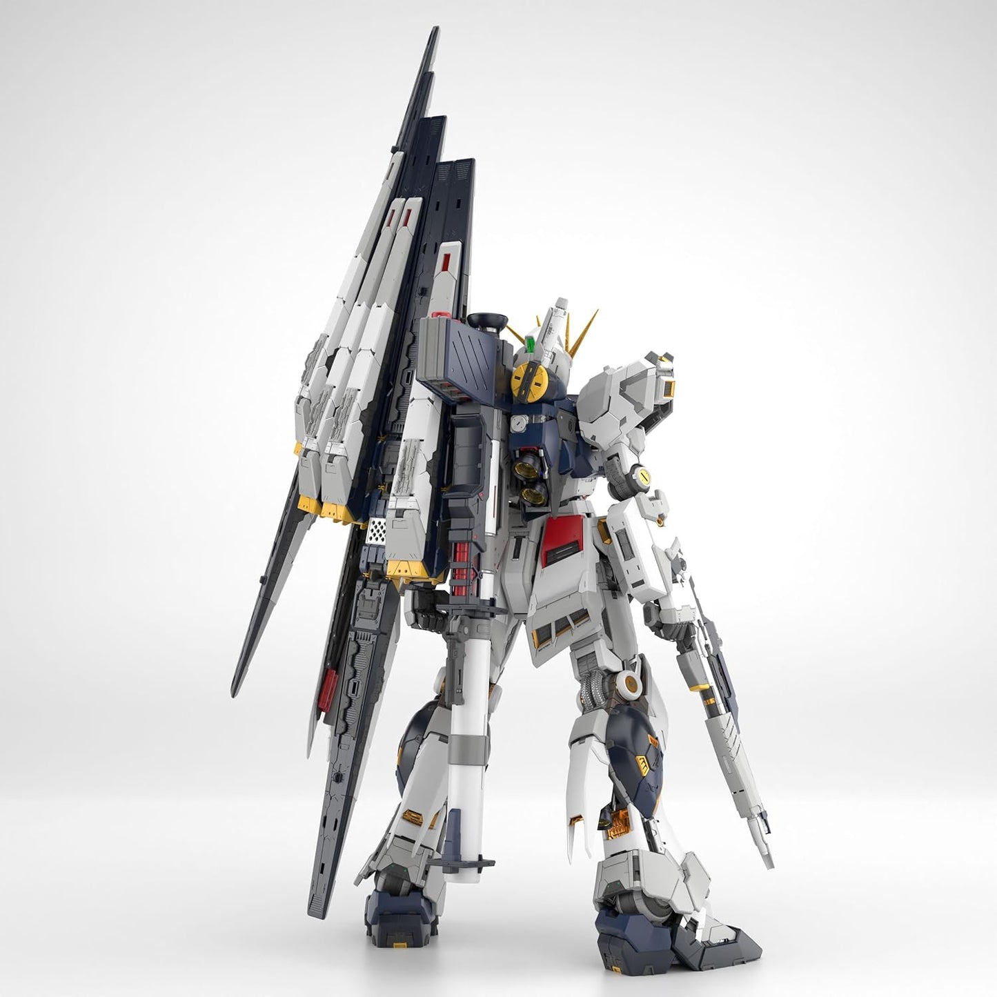 Bandai Spirits PG Unleashed Mobile Suit Gundam: Char's Counterattack ν Gundam 1/60 Scale Color-Coded Plastic Model