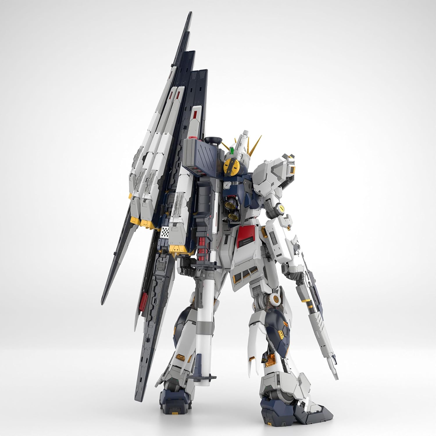 Bandai Spirits PG Unleashed Mobile Suit Gundam: Char's Counterattack ν Gundam 1/60 Scale Color-Coded Plastic Model