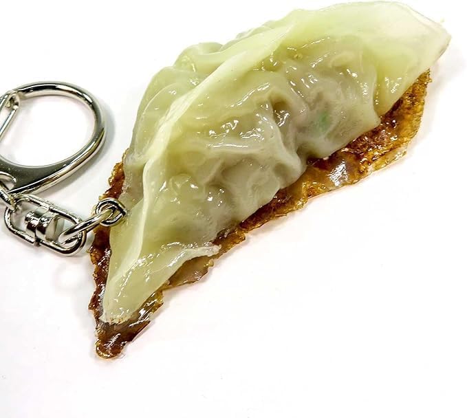 Food Sample Keychain: Irresistible Gyoza 219OK