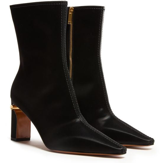 MCQUEEN Leather ankle boots - Image 3