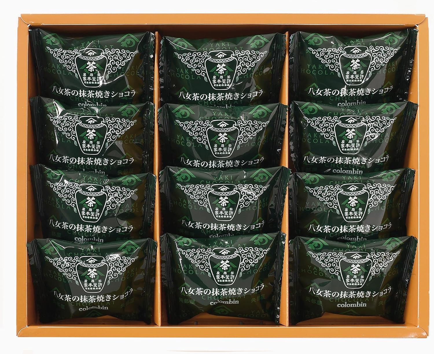 Colomban Yame Tea Matcha Baked Chocolate 12 pieces