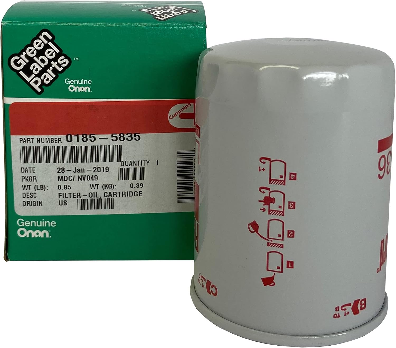 GPSジェネレーターパーツスペシャリスト チューンアップキット Cummins Onan 商用ディーゼル 8KW & 10KWモデル HDKAG