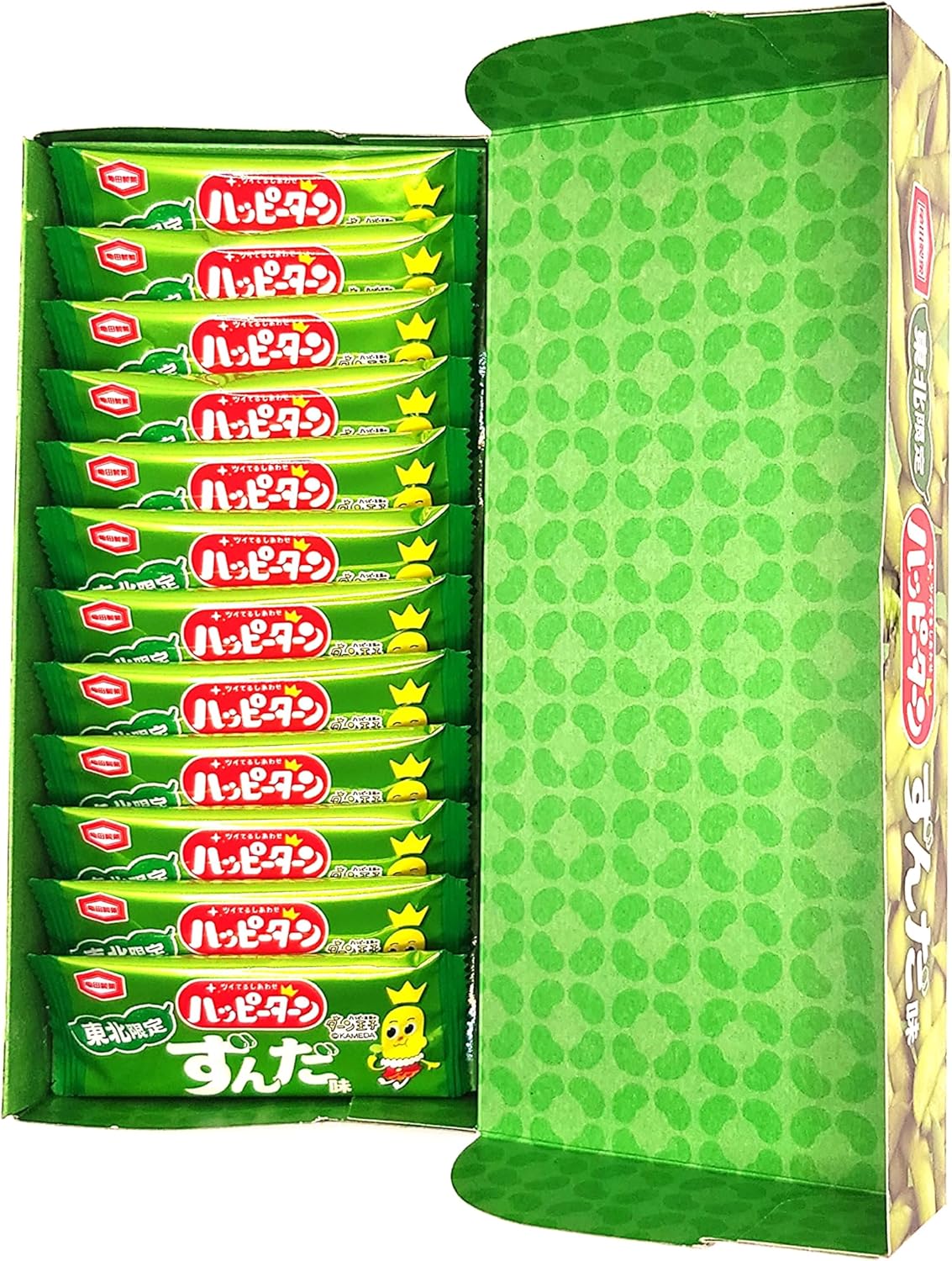 Souvenir Happy Tohoku Limited Zuna Flavor, 12 Pieces, 1 Box