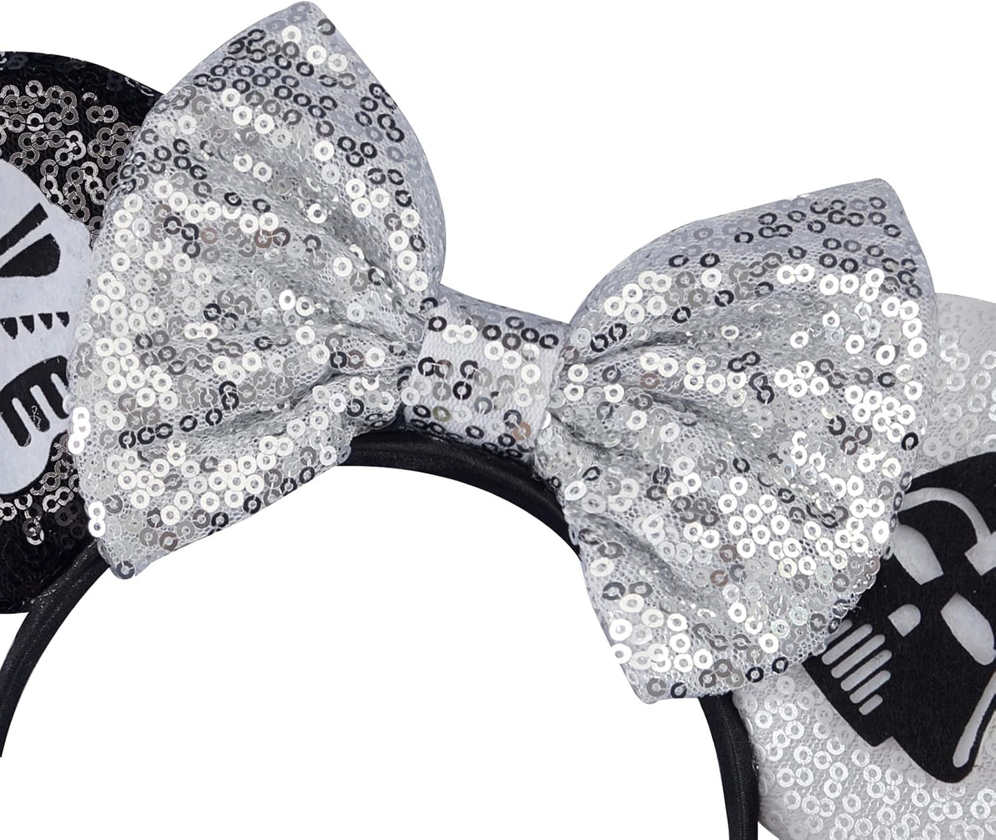 FANYITY Serre-tête oreilles de souris à paillettes pour garçons filles femmes