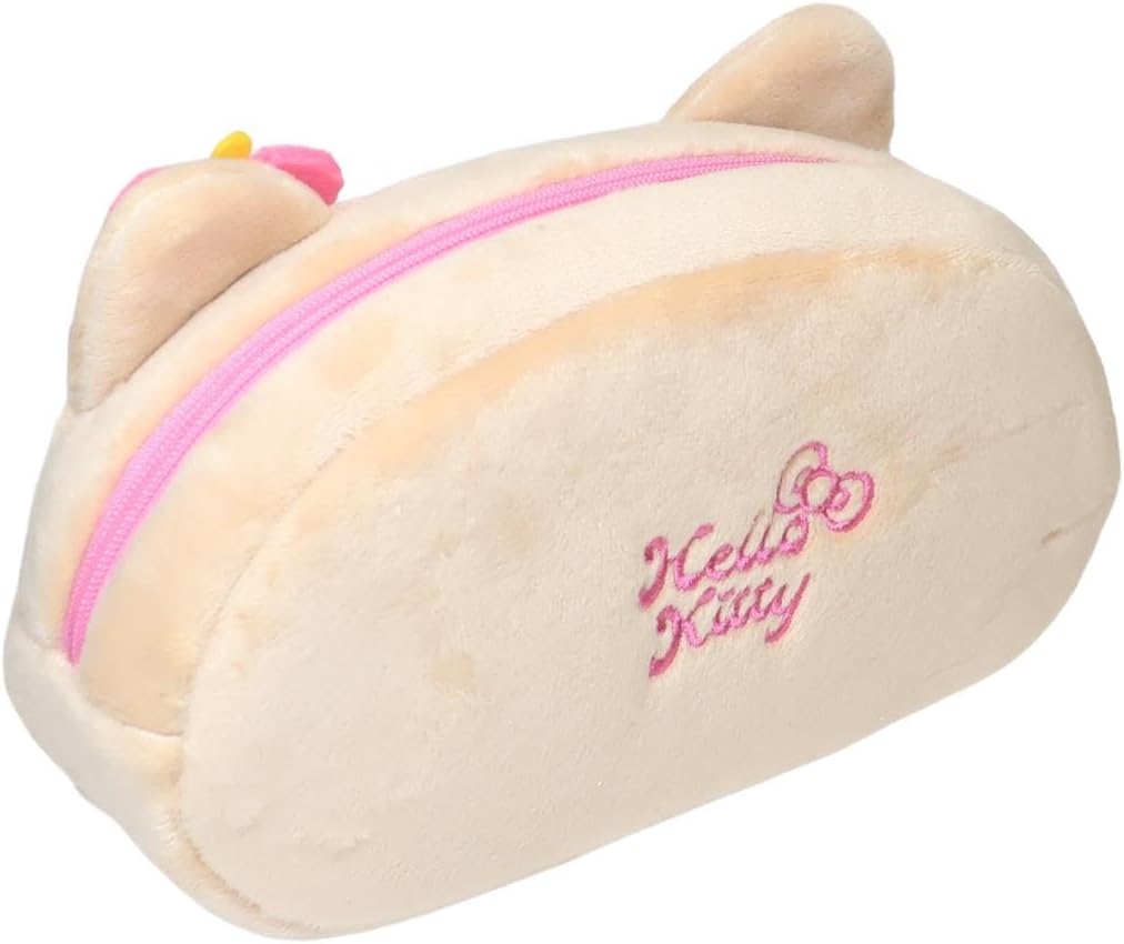Tees Factory T'S Factory Pen Pouch Sanrio Plush Face Pen Pouch Hello Kitty Hayake