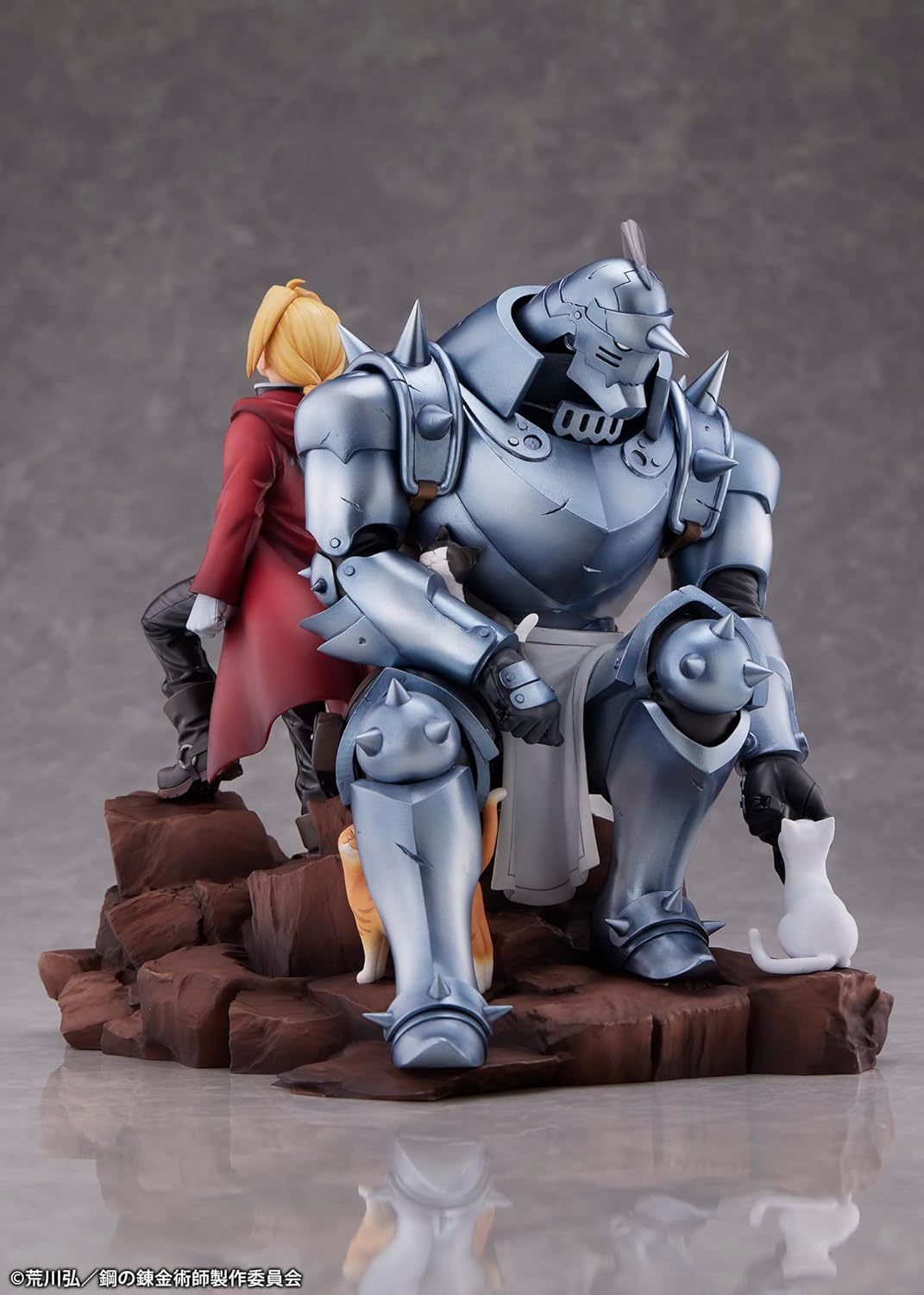 PROOF Fullmetal Alchemist Edward Elric & Alphonse Elric Brothers, Total Height Approx. 9.8 inches (250 mm), Non-scale, PVC, Painted Finished Figure
