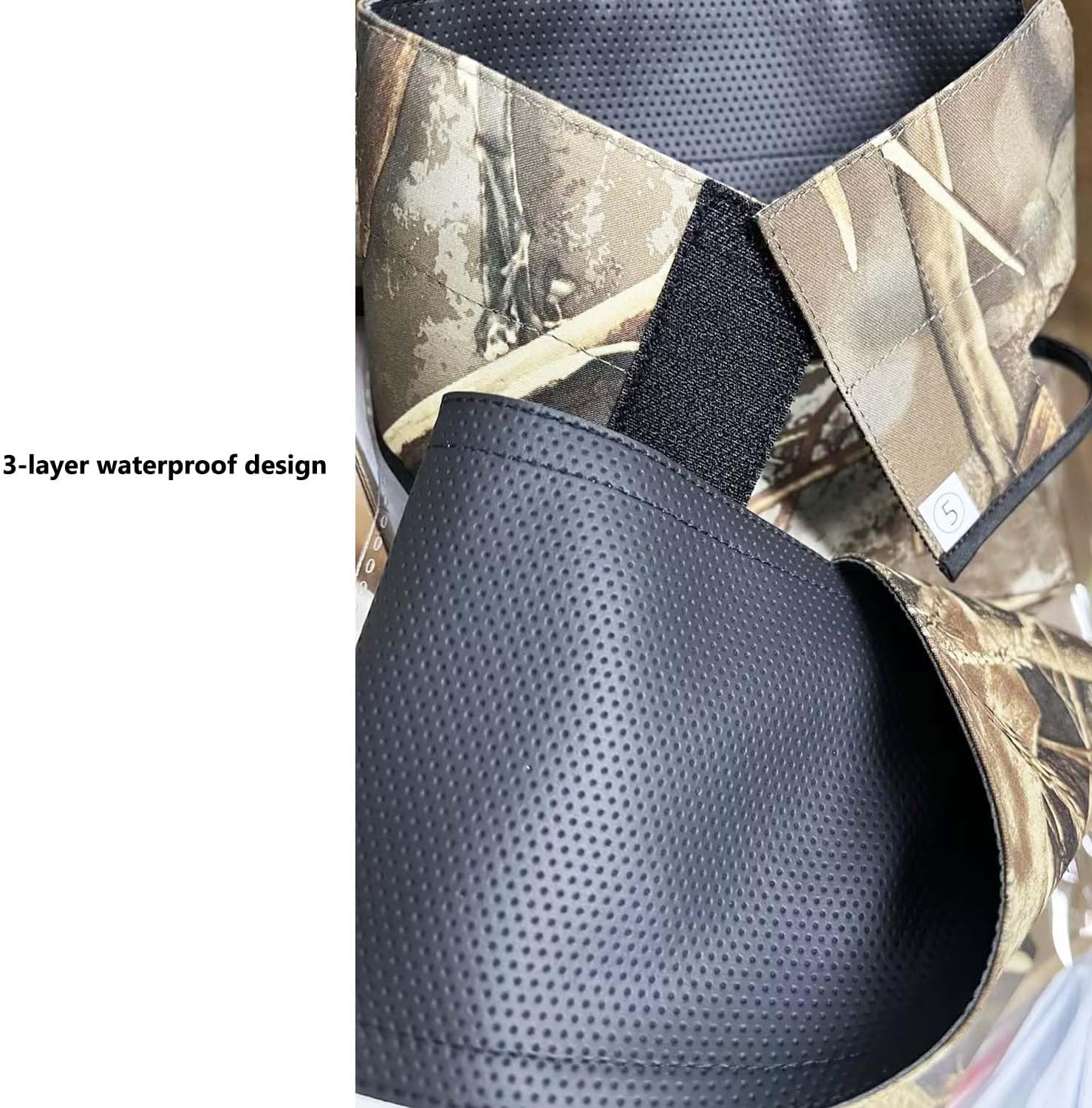 ROLANPRO Camo Lens Cover for Sigma 150-600mm F5-6.3 DG OS HSM Contemporary Court Lens #UCPAF Version Waterproof Lens Protective Sleeve Case, Braun