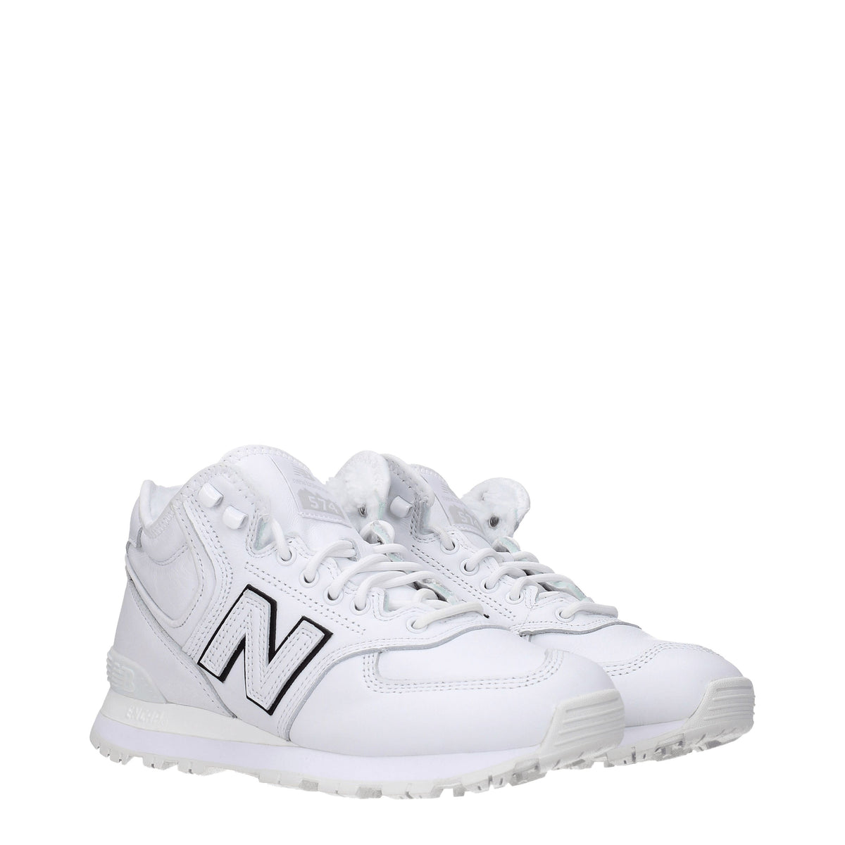Designer Brand ニューバランススニーカーコムデガーコンメンレザーホワイト - Image 3
