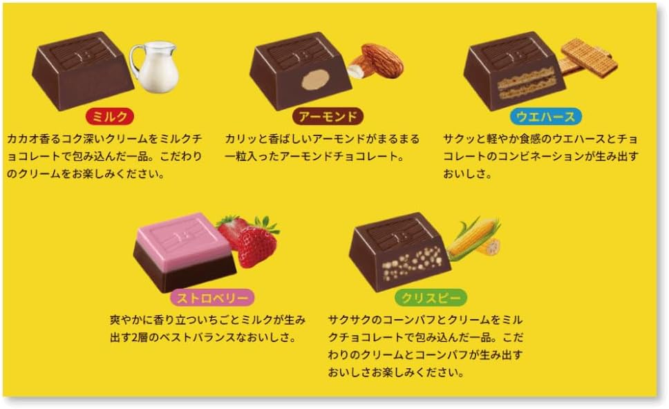 Bourbon Mini Bits, Assorted Chocolate, 9.2 oz (260 g), Halloween Limited, Individual Packaging, Approx. 30 Pieces, For Distributing, Assorted, Parties DBOX