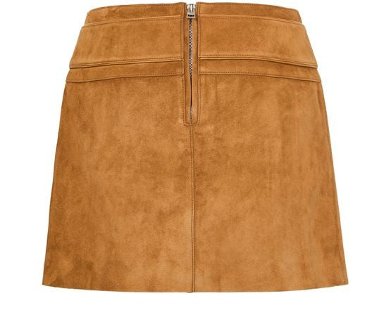 TOM FORD Dリング ベルベット スエード製 ミニスカート - Image 3