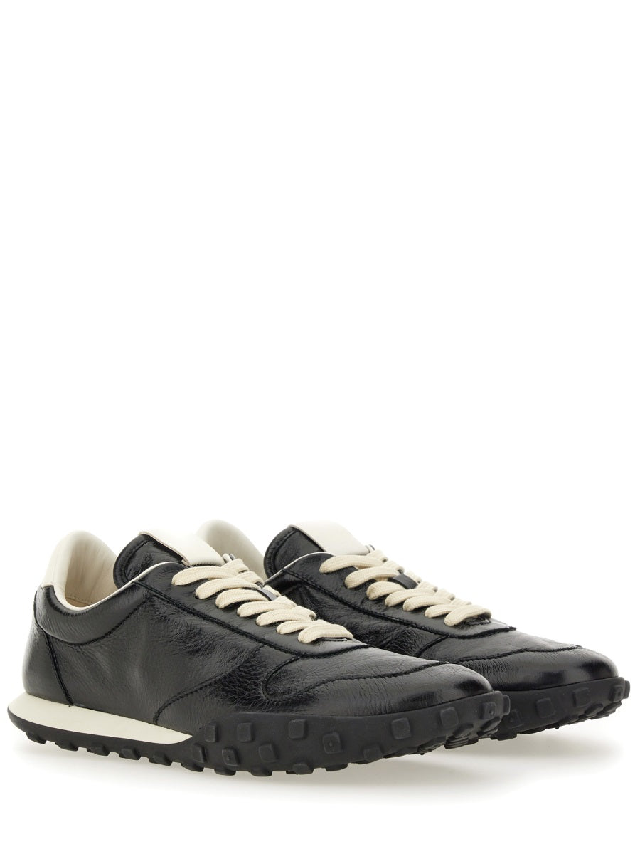 Jil Jil Sander Low Leather Sneaker - Image 3
