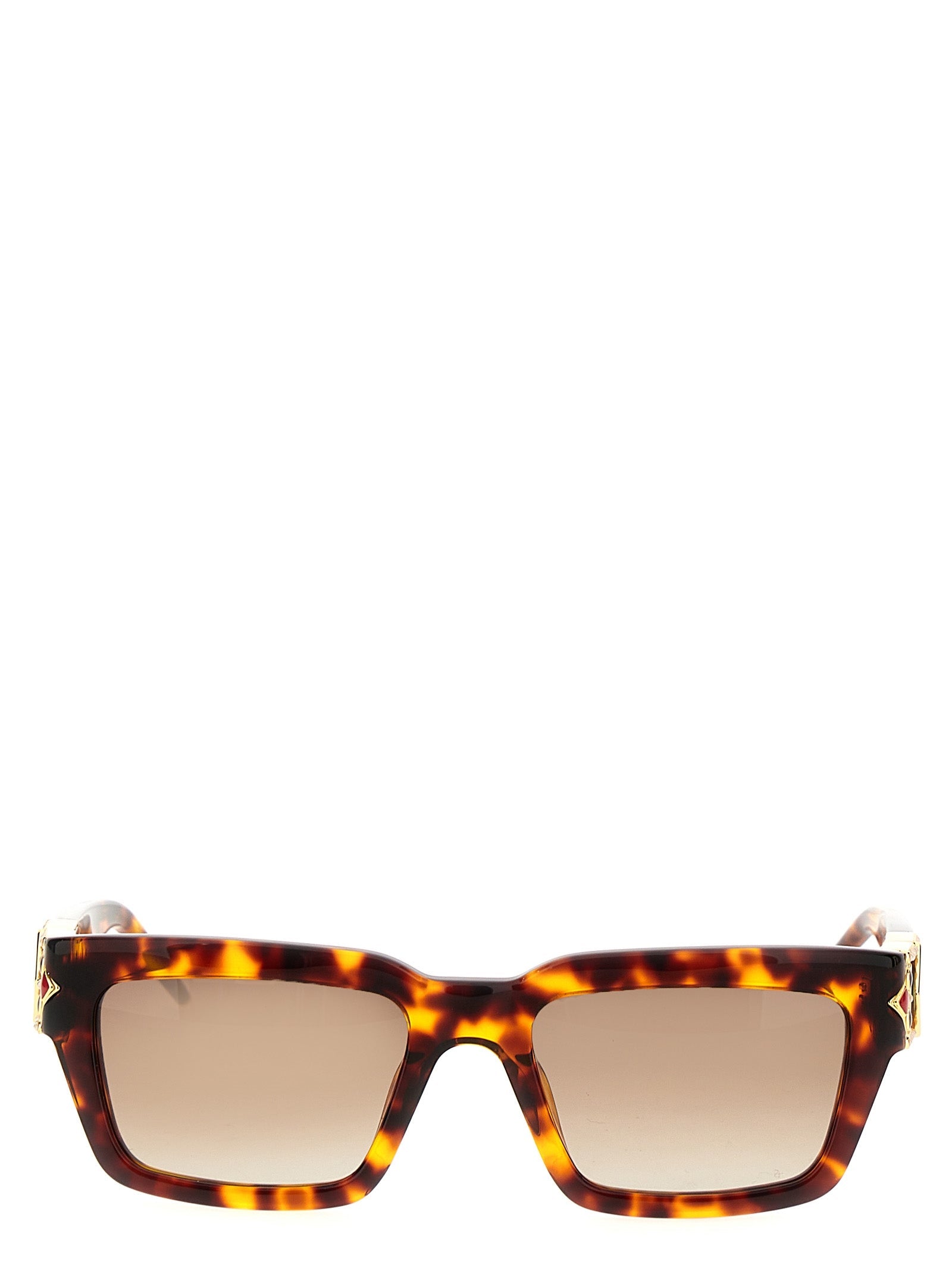 Casablanca カサブランカ 'The Tortoiseshell Square Metope'サングラス - Image 3