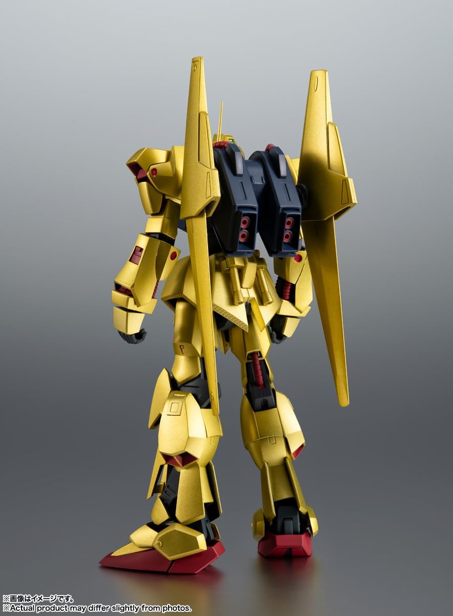 TAMASHII NATIONS Robot Spirits Mobile Suit Z Gundam MSN-00100 Hundred Series Version A.N.I.M.E. Approx. 5.1 inches (130 mm), PVC & ABS Pre-painted Action Figure