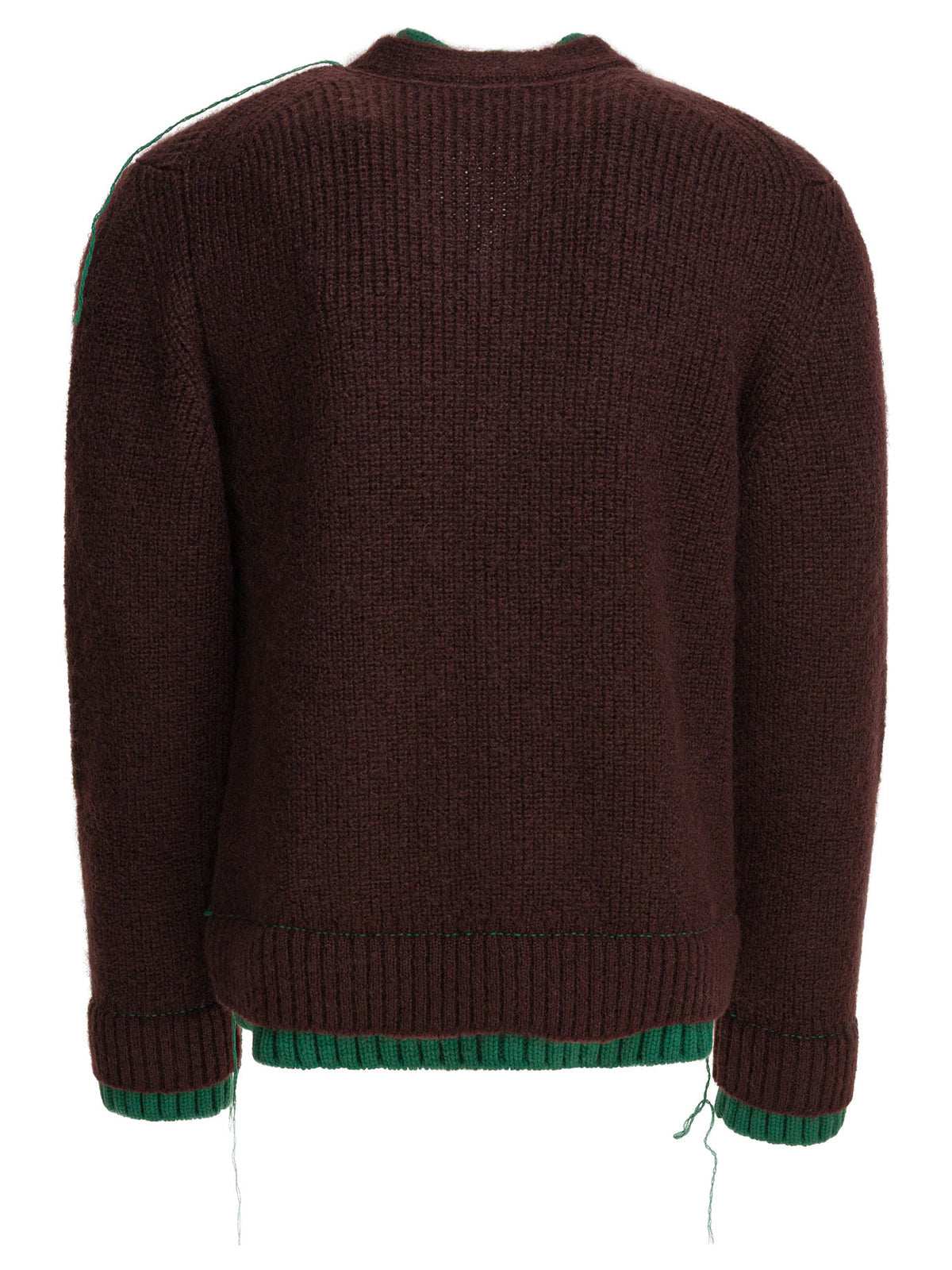 Sacai Sacai ウールブレンド カーディガン - Image 3