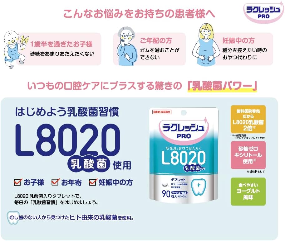 L8020 Lactobacillus Lacresh PRO Tablet