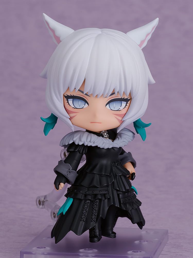 Good Smile Company Final Fantasy XIV, Nendoroid Ya Sutra, Plastic, Pre-Painted Action Figure, Non-Scale, Includes Exclusive Stand, Total Height Approx. 3.9 inches (100 mm)