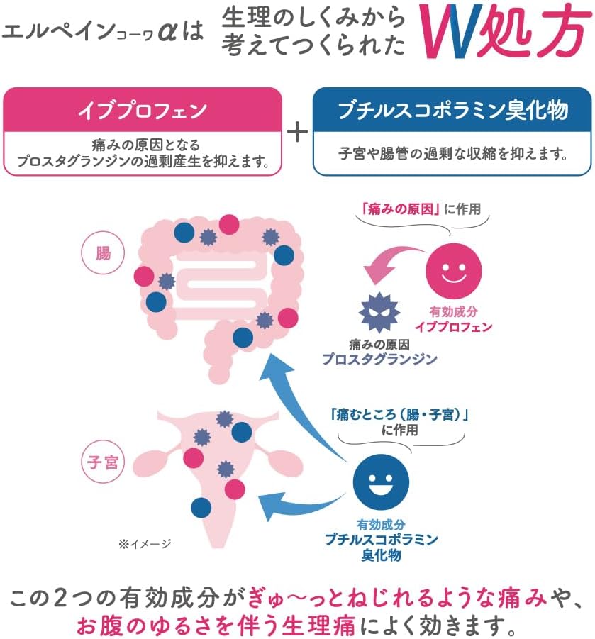 【Designated Class 2 Drug】Elpain Kowa Alpha 12 Tablets