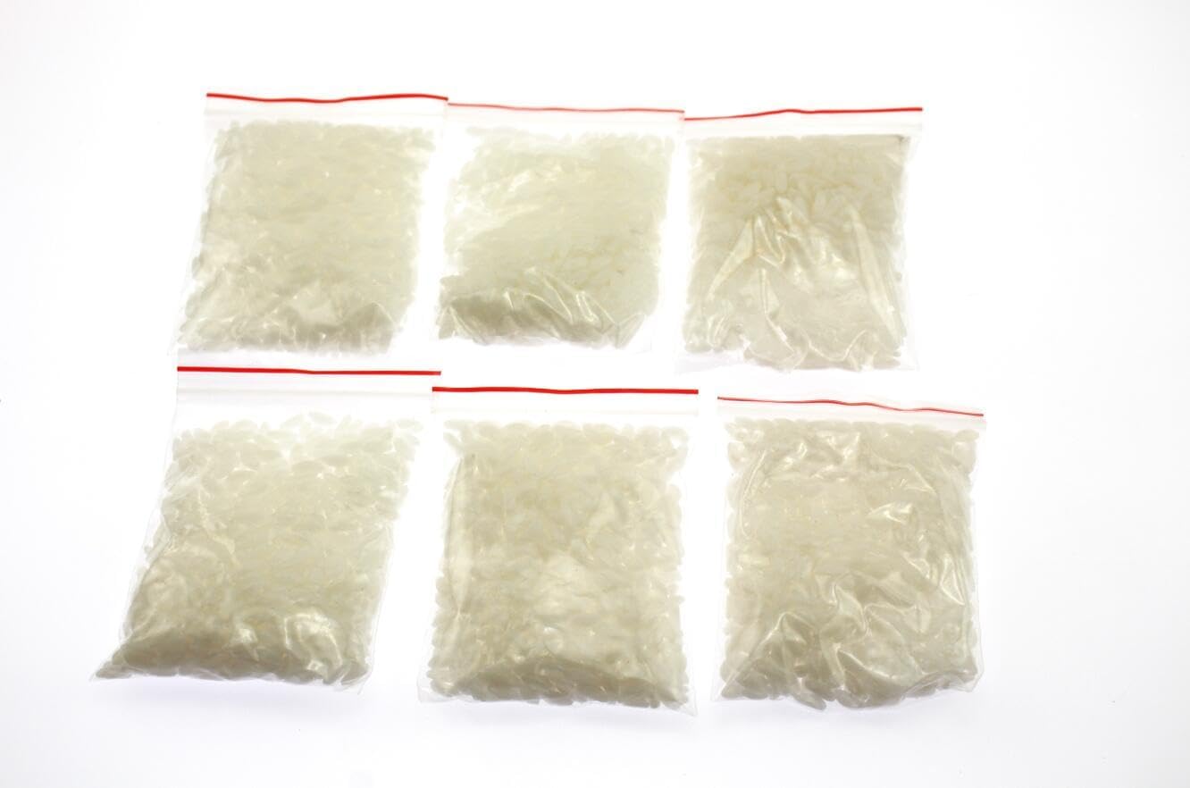 Speed mao Food Sample Material, Japanese Rice, 8.5 oz (240 g), Food Model, 2.1 oz (60 g) x 4 Bags