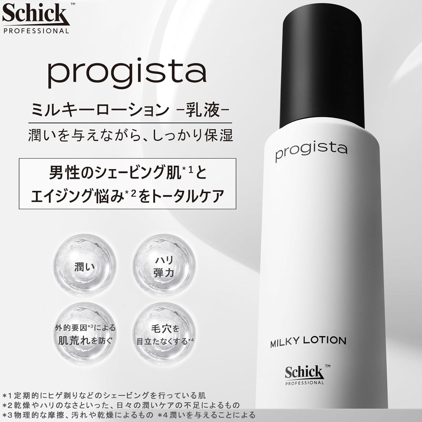 Schick Proregista Milky Lotion 2.5 fl oz (75 ml) for Men