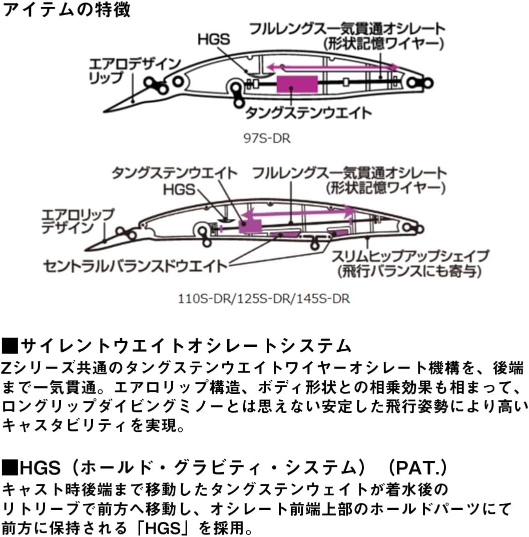 DAIWA 125S-DR Shore Line Shiner Z Set Upper Lure