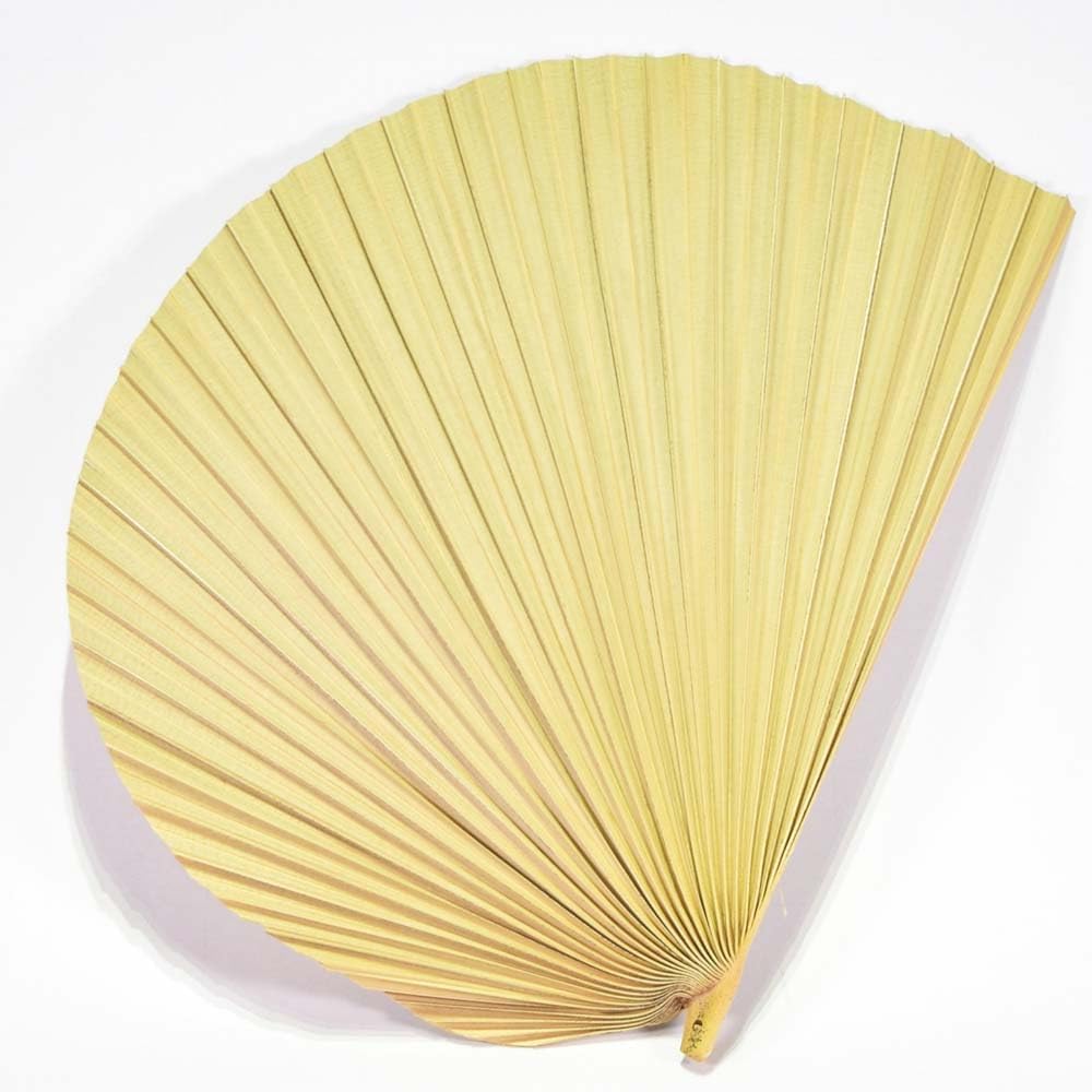 Kubakasaya Fan, Kuba Fan, Traditional Crafts, Folk Art, Okinawa, Ryukyu, Okinawa Souvenir, Souvenir, Large